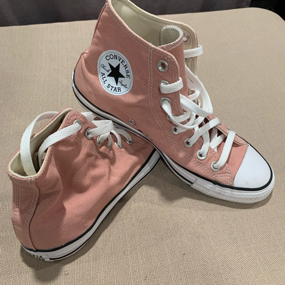 Converse All Star Pink Canvas Sneakers